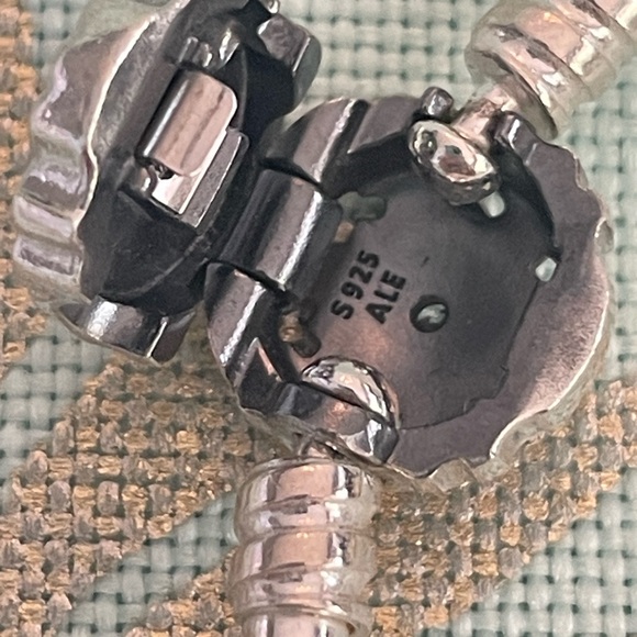 Pandora sterling silver small limited edition bangle - Picture 3 of 3